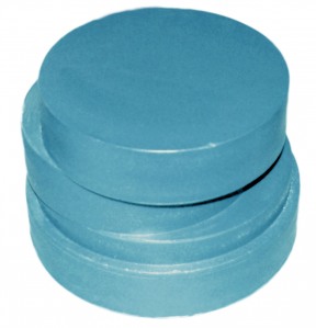 blue offside stool